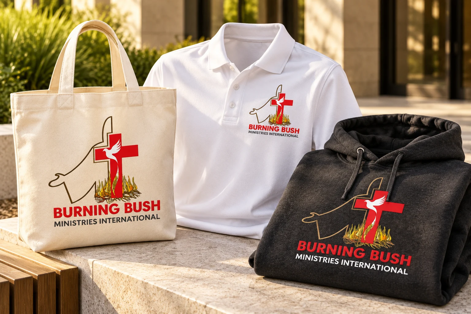 Burning Bush Ministries International community apparel