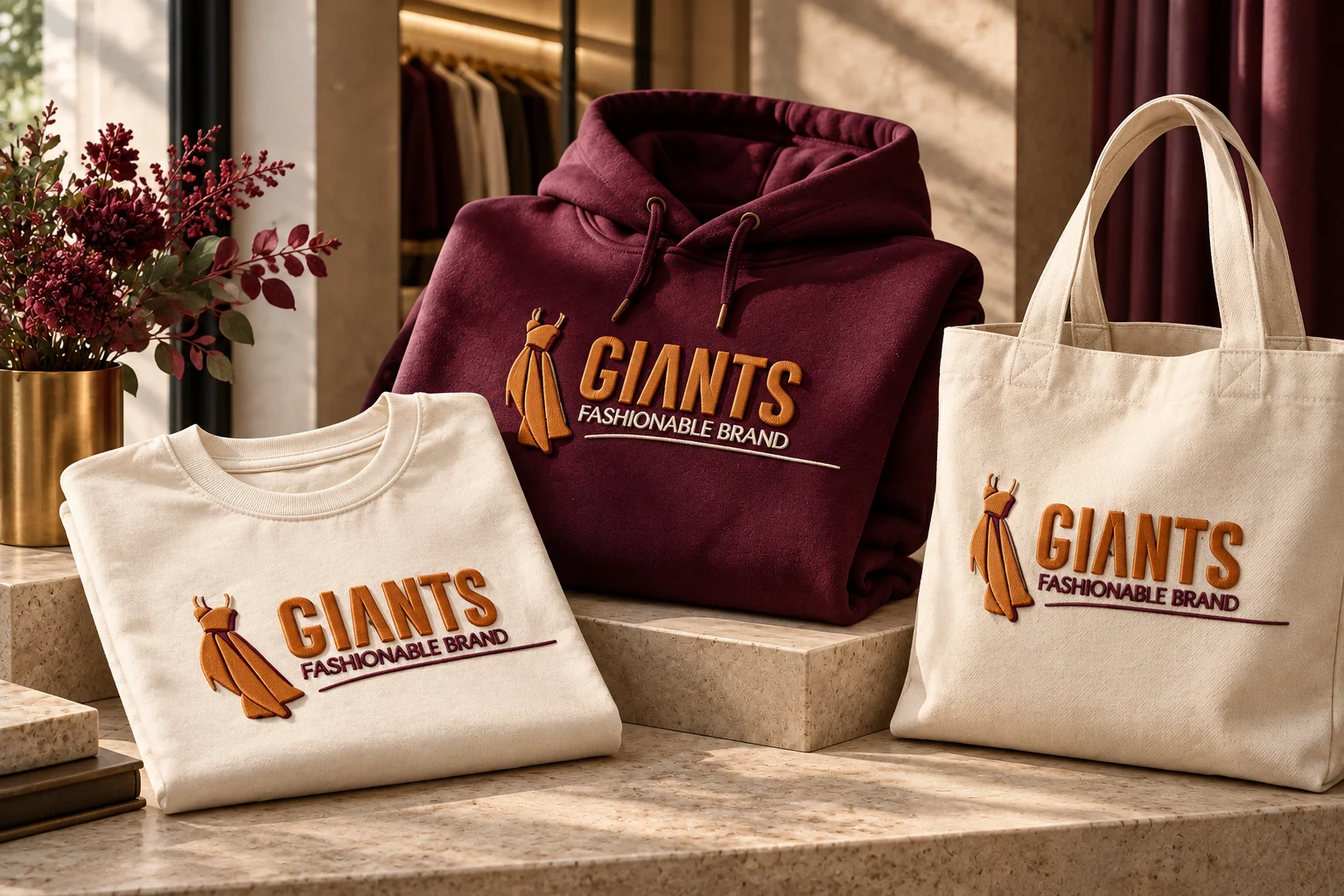 Giants branded apparel