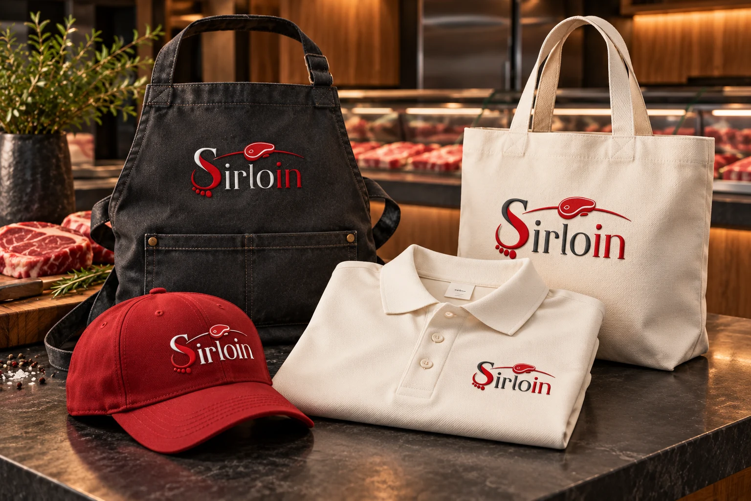 Sirloin butcher apparel
