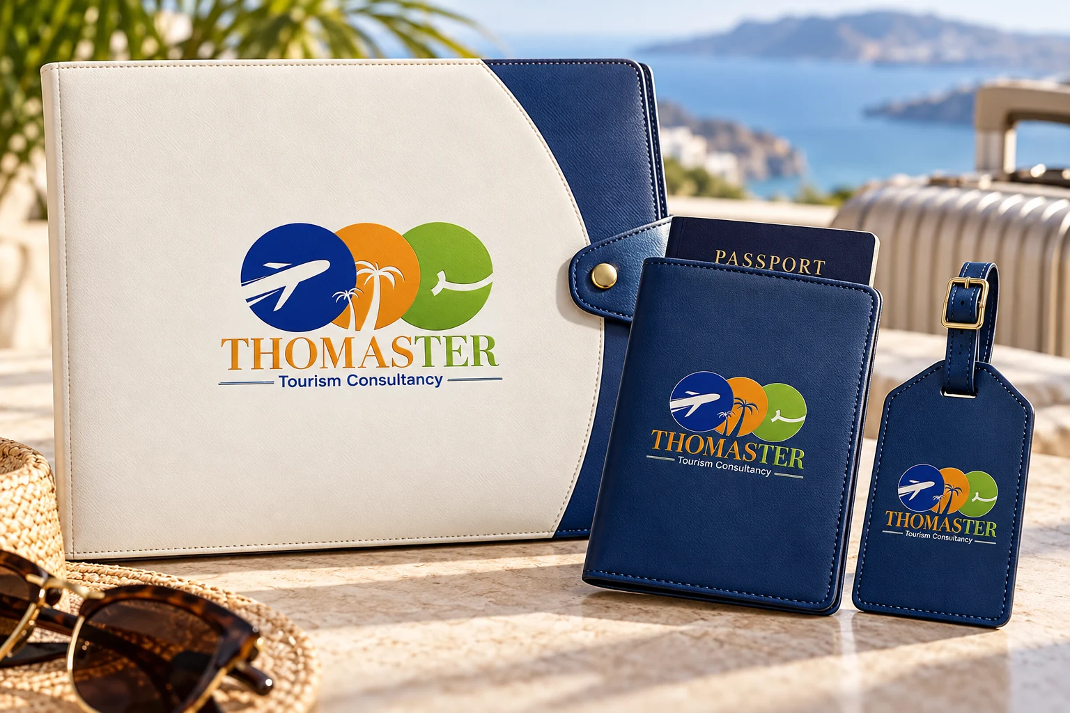 Thomaster brand applications concept