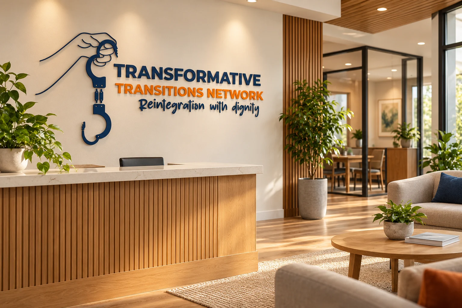 Transformative Transitions Network brand identity design concept by Mocky Digital